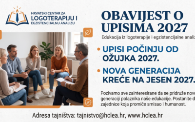 Obavijest o upisima 2027