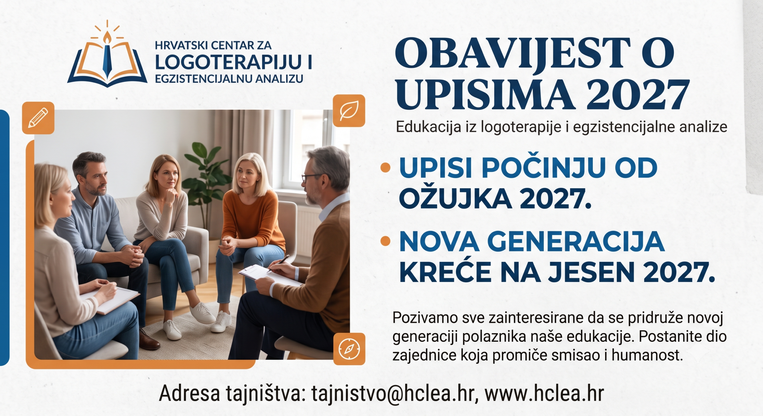 Otvoreni upisi za 2024. godinu !